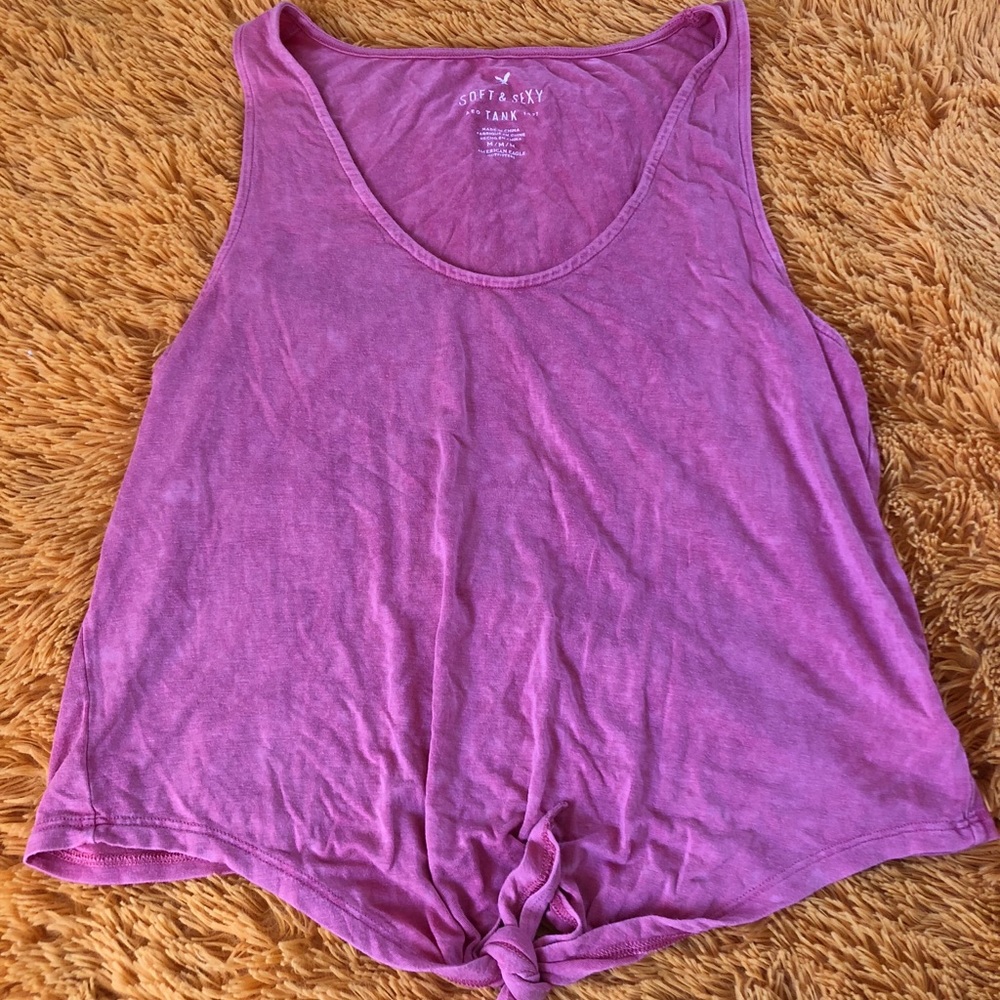 Aerie Soft n Sexy Knotted Tank
